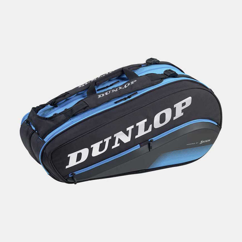 DUNLOP 10304001 FX PERFORMANCE 8 RACQUET THERMO BLK/BLU