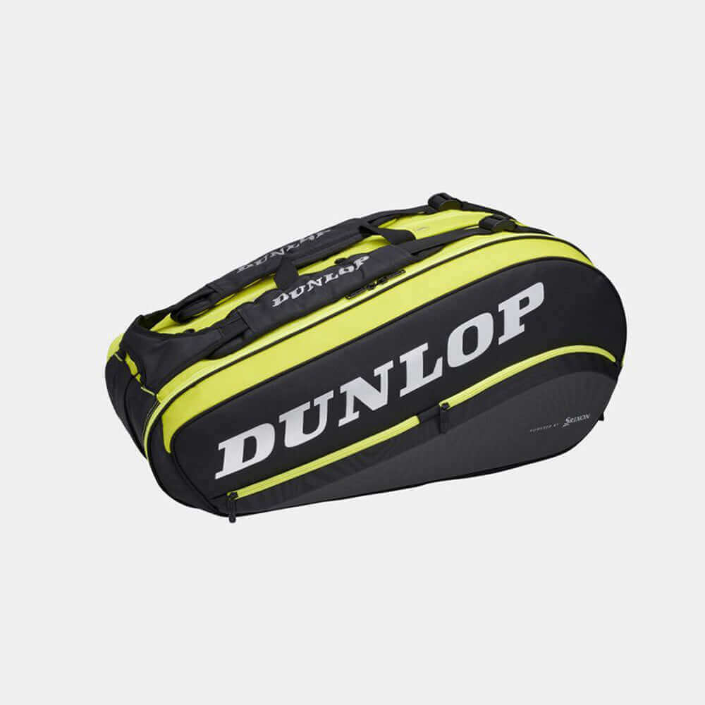 DUNLOP 10325358 SX PERFORMANCE 8 RACQUET THERMO BAG BLK/YLW