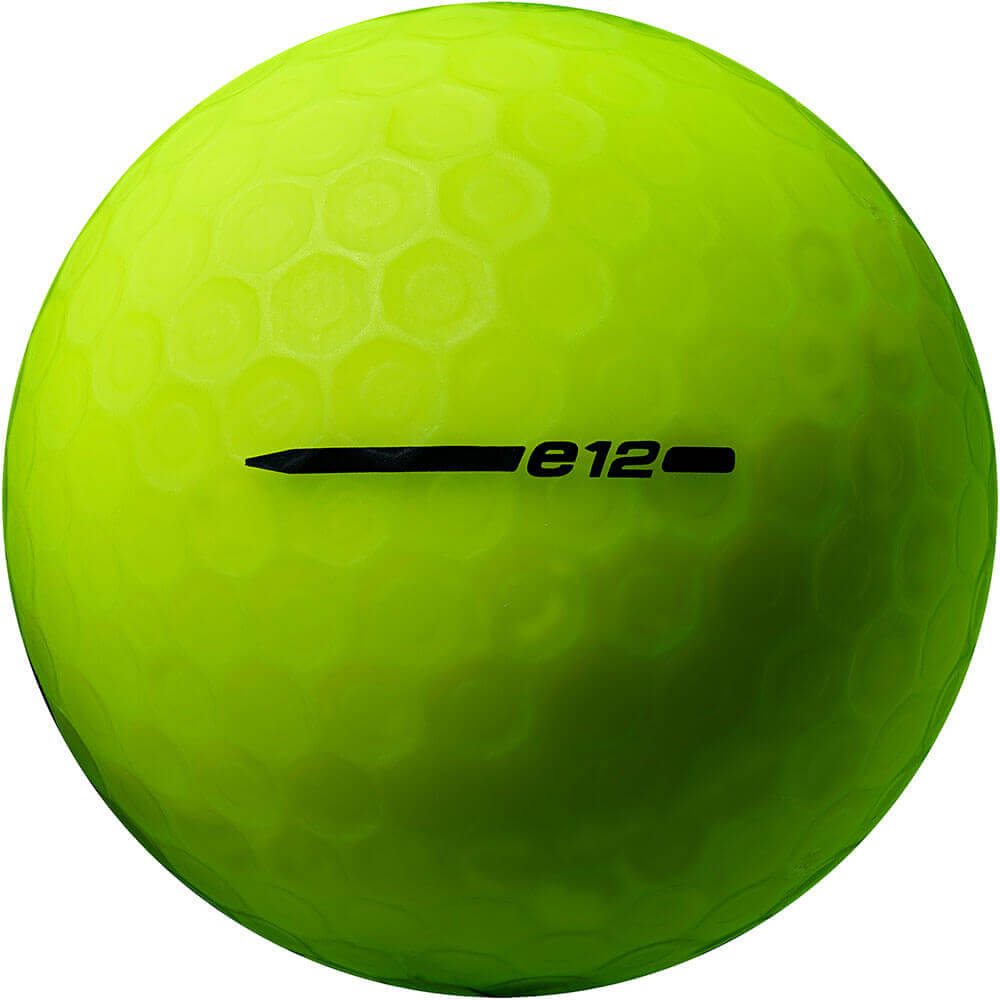 BRIDGESTONE 1CGX6D E12 CONTACT GOLF BALLS MATTE GREEN 12 PACK