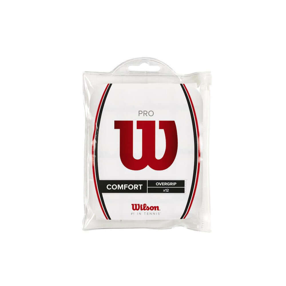 Wilson Pro Overgrip White 12 Pack