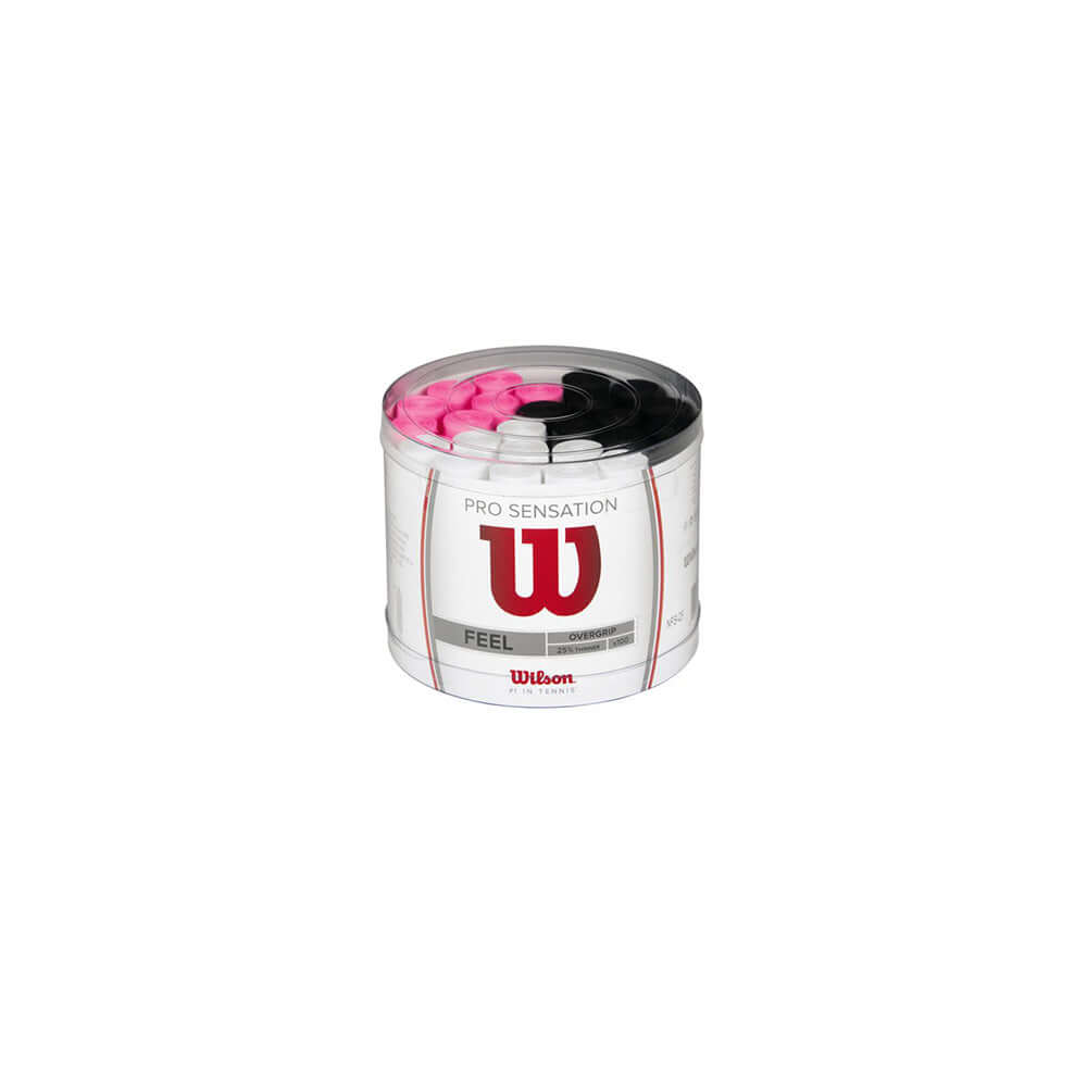 Wilson Pro Overgrip Sensation Assorted Colors 100 Pack