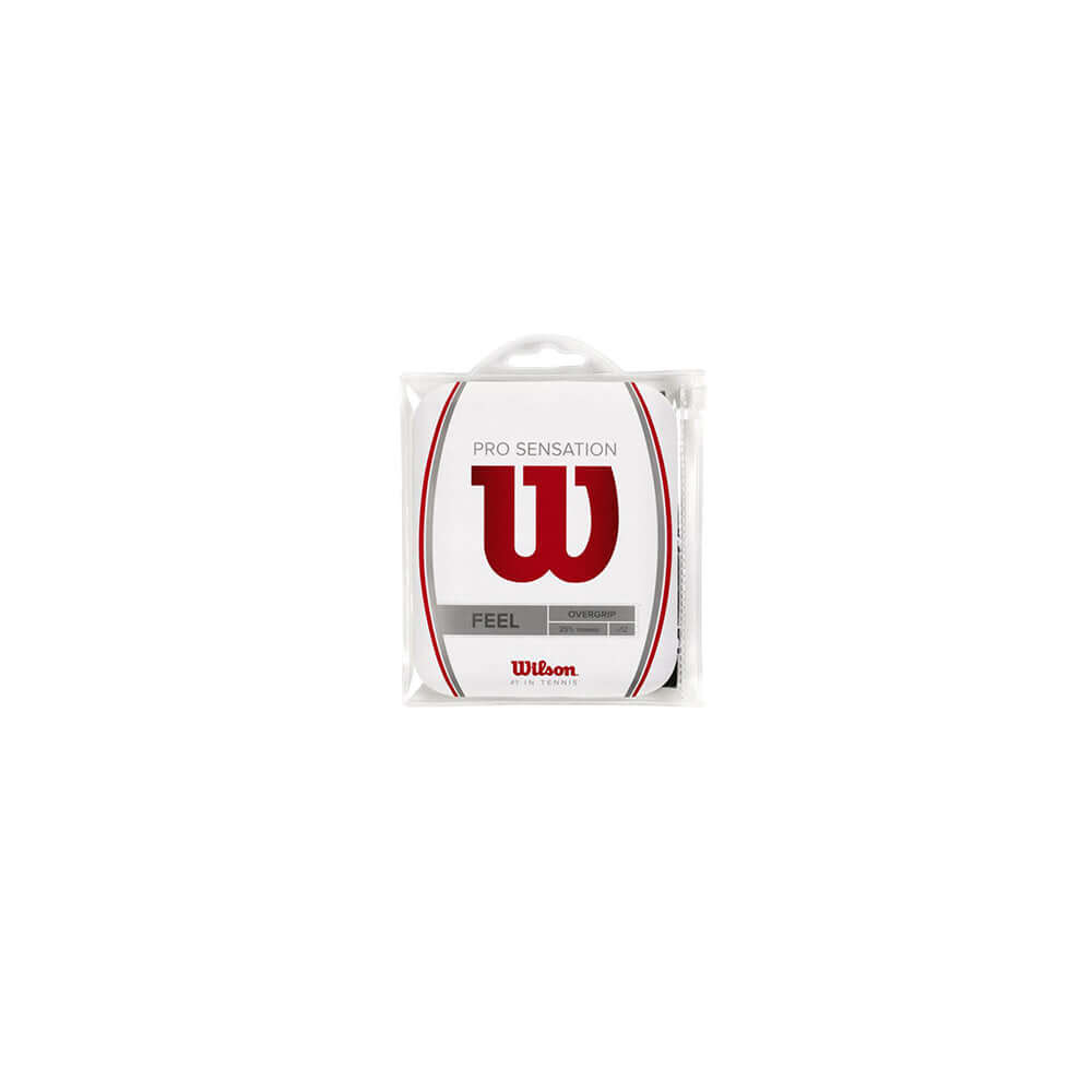 Wilson Pro Overgrip Sensation White 12 Pack