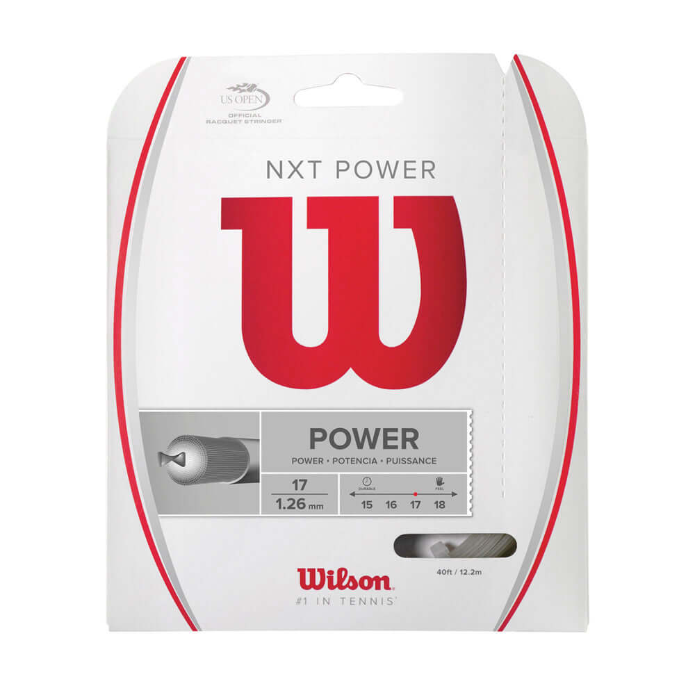 Wilson NXT Power 17G Tennis String Set