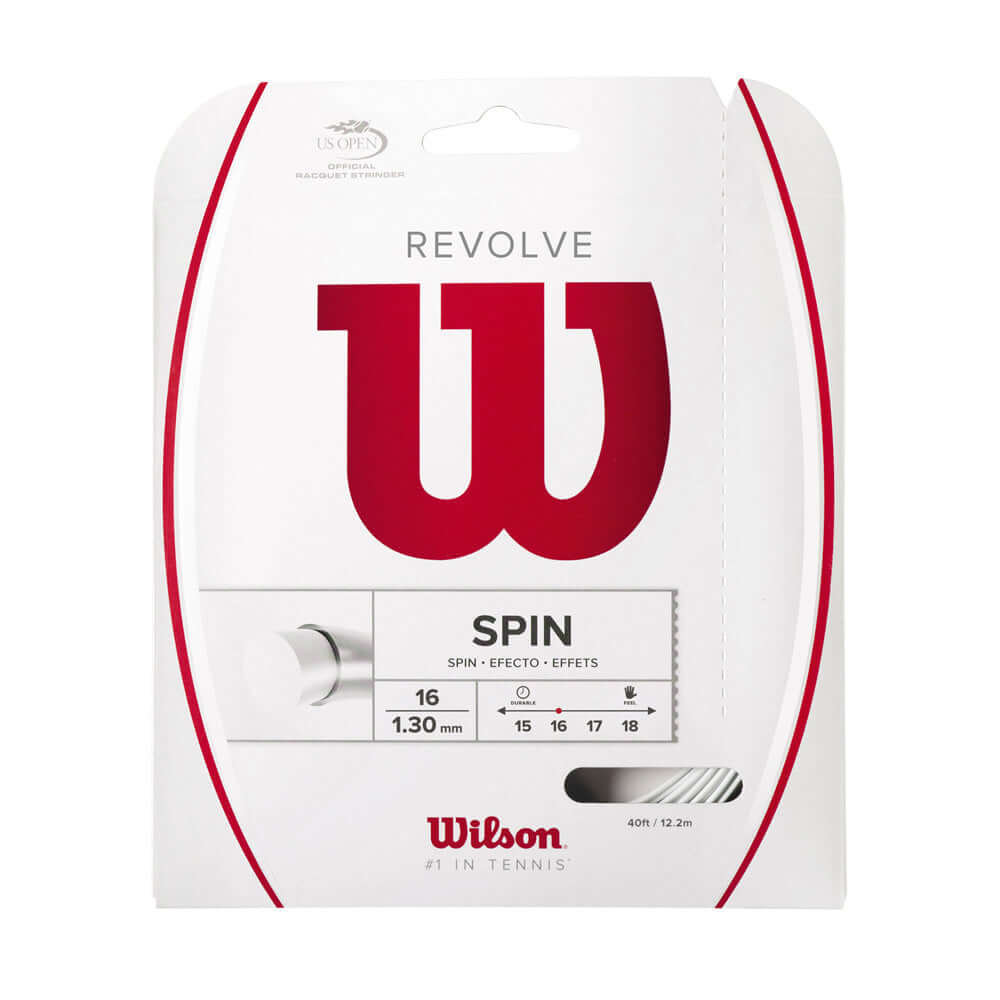 Wilson Revolve 16G Tennis String Set White