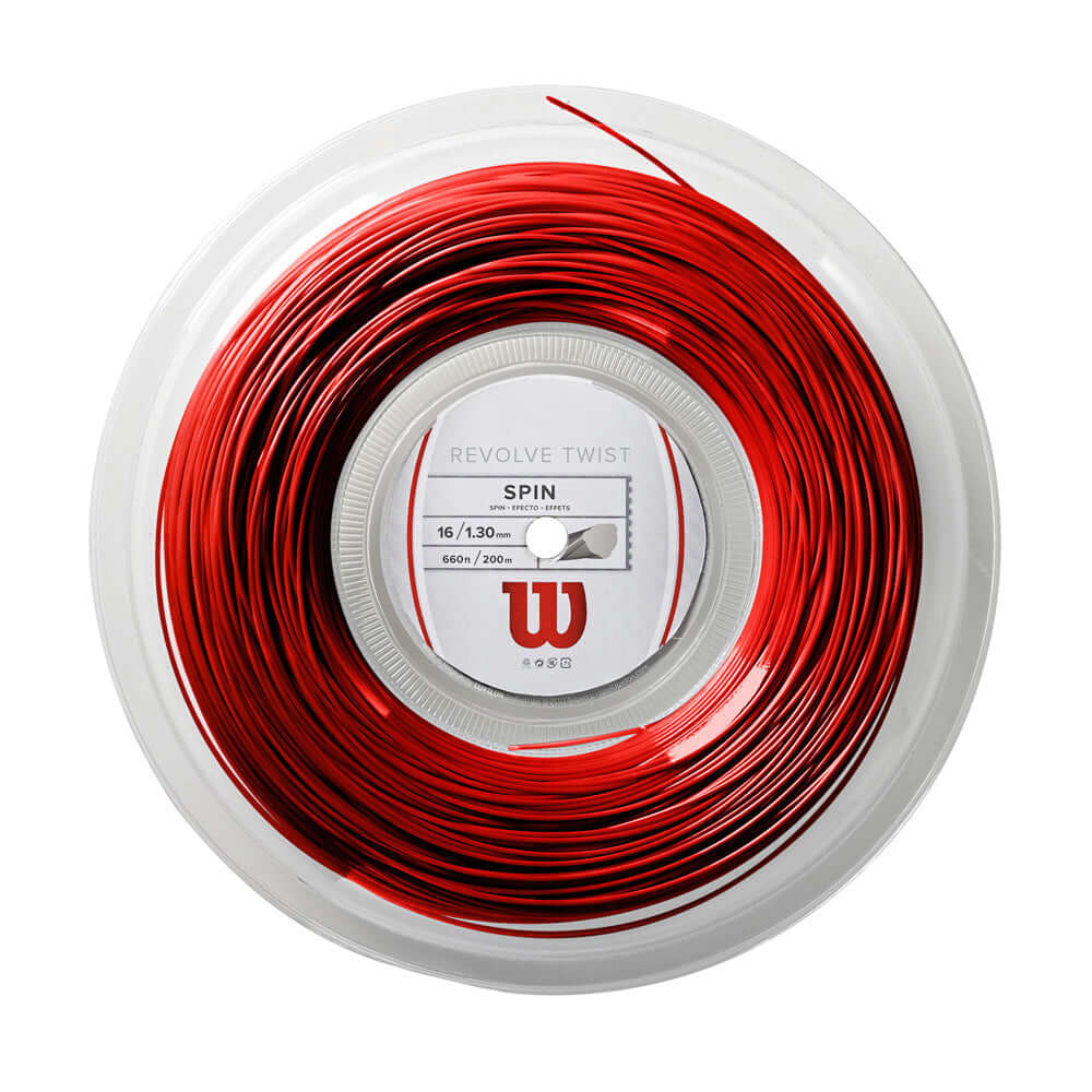 Wilson Revolve Twist 16G Tennis String Reel Red