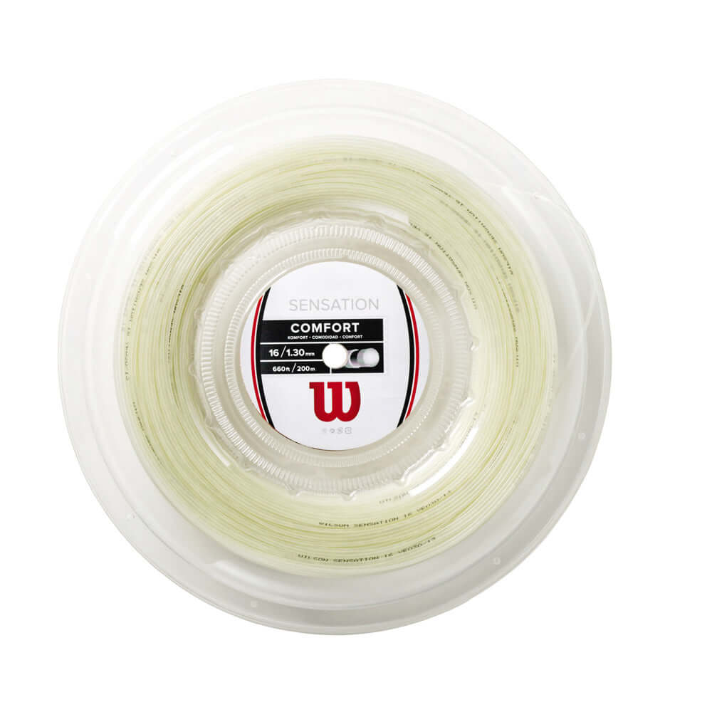 Wilson Sensation 16G Tennis String Reel Natural