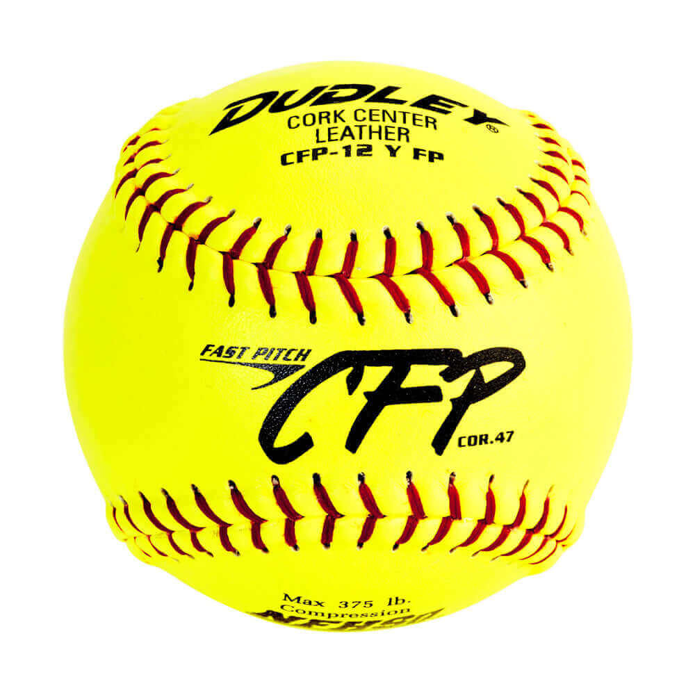 Dudley 43873 12" CFP NFHS Fastpitch Softball - 12 Pack