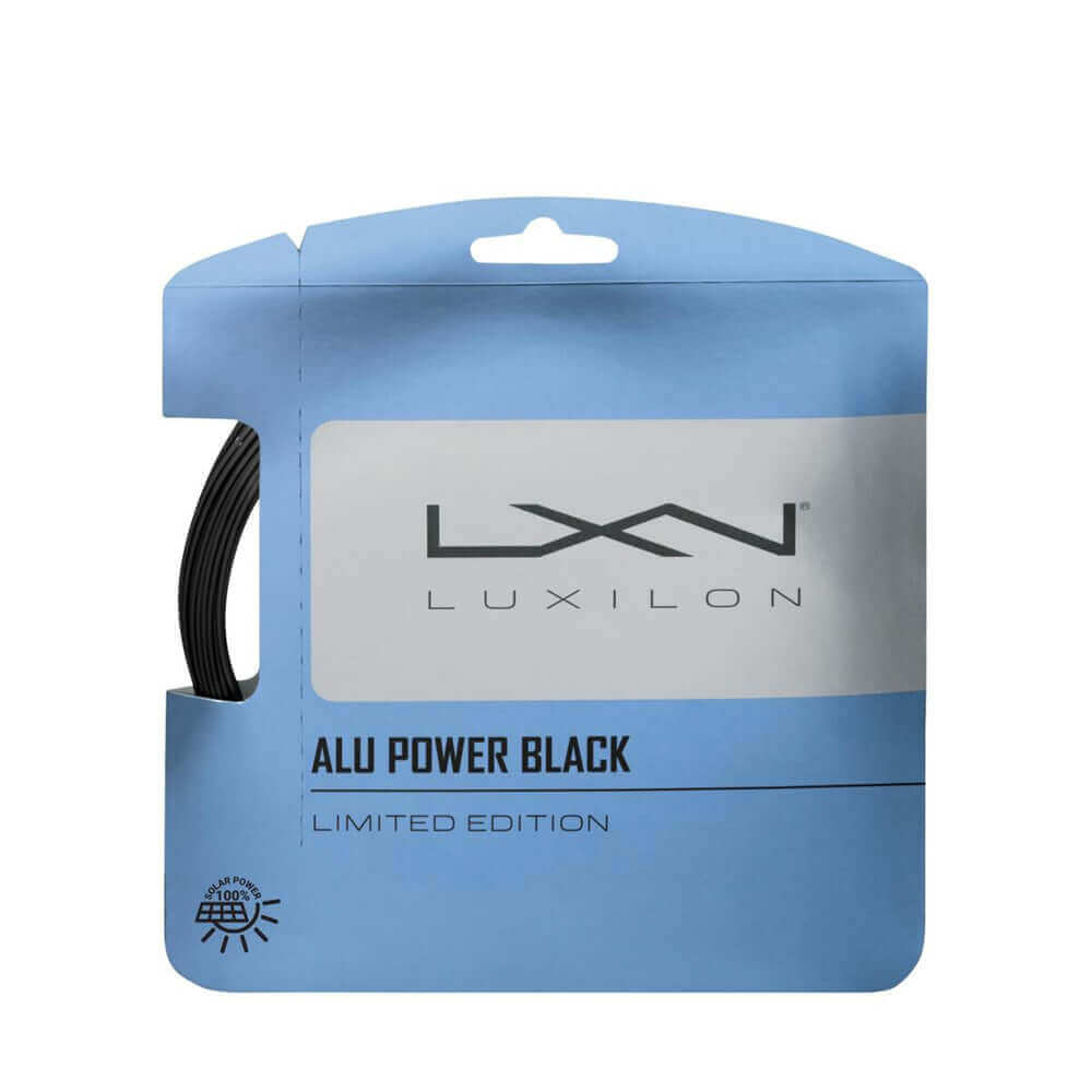 Luxilon ALU Power 125 Tennis String Set Black