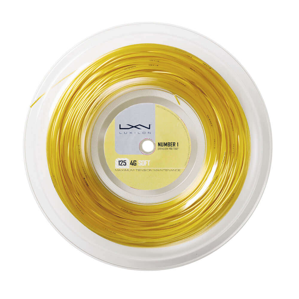 Luxilon 4G Soft 125 Tennis String Reel