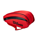 Wilson Roger Federer DNA 12 Pack Tennis Bag Red