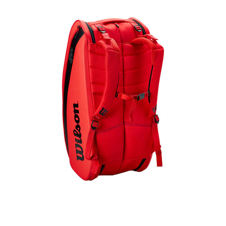 Wilson Roger Federer DNA 12 Pack Tennis Bag Red