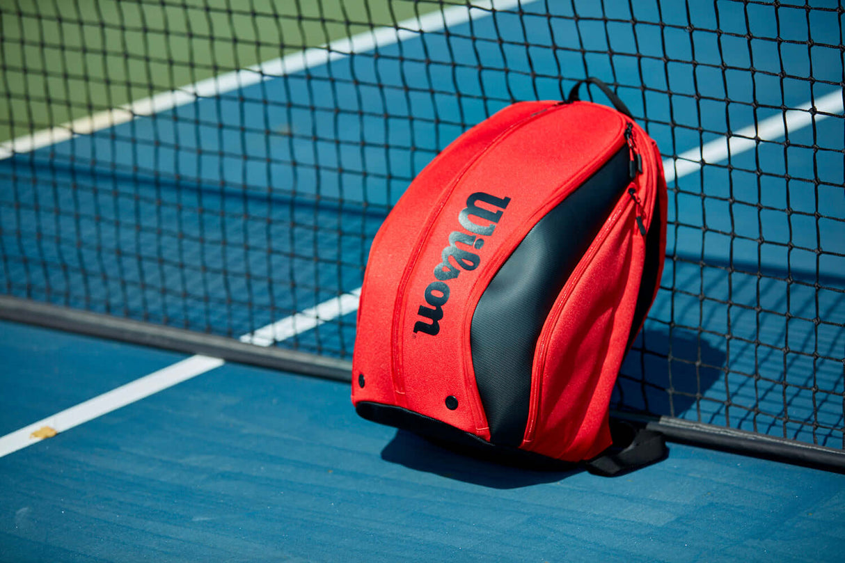 Wilson Roger Federer DNA Tennis Backpack Red