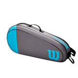 Wilson Team 3 Pack Tennis Bag Blue/Gray