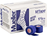 Mueller 130820 MTape Athletic Tape, Case of 32 Rolls, Royal Blue
