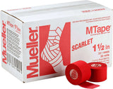 Mueller 130822 MTape Athletic Tape, Case of 32 Rolls, Scarlet