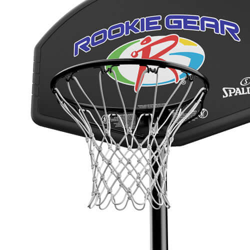 Spalding 32" Rookie Gear Eco-Composite™ Telescoping Portable Basketball Hoop