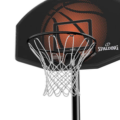 Spalding 44" Molded Eco-Composite® Telescoping Portable Basketball Hoop