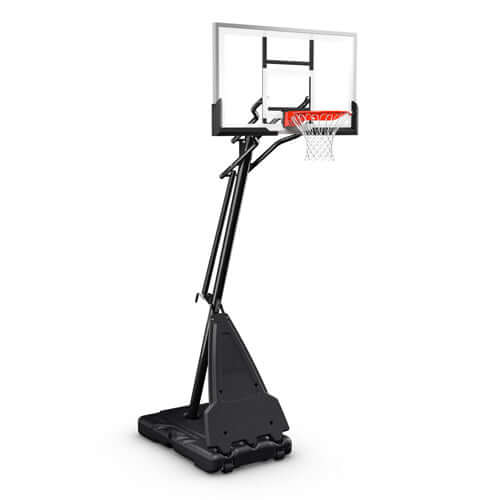 Spalding 54" Performance Acrylic Screw Jack Portable Basketball Hoop