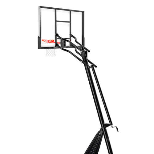 Spalding 54" Performance Acrylic Screw Jack Portable Basketball Hoop