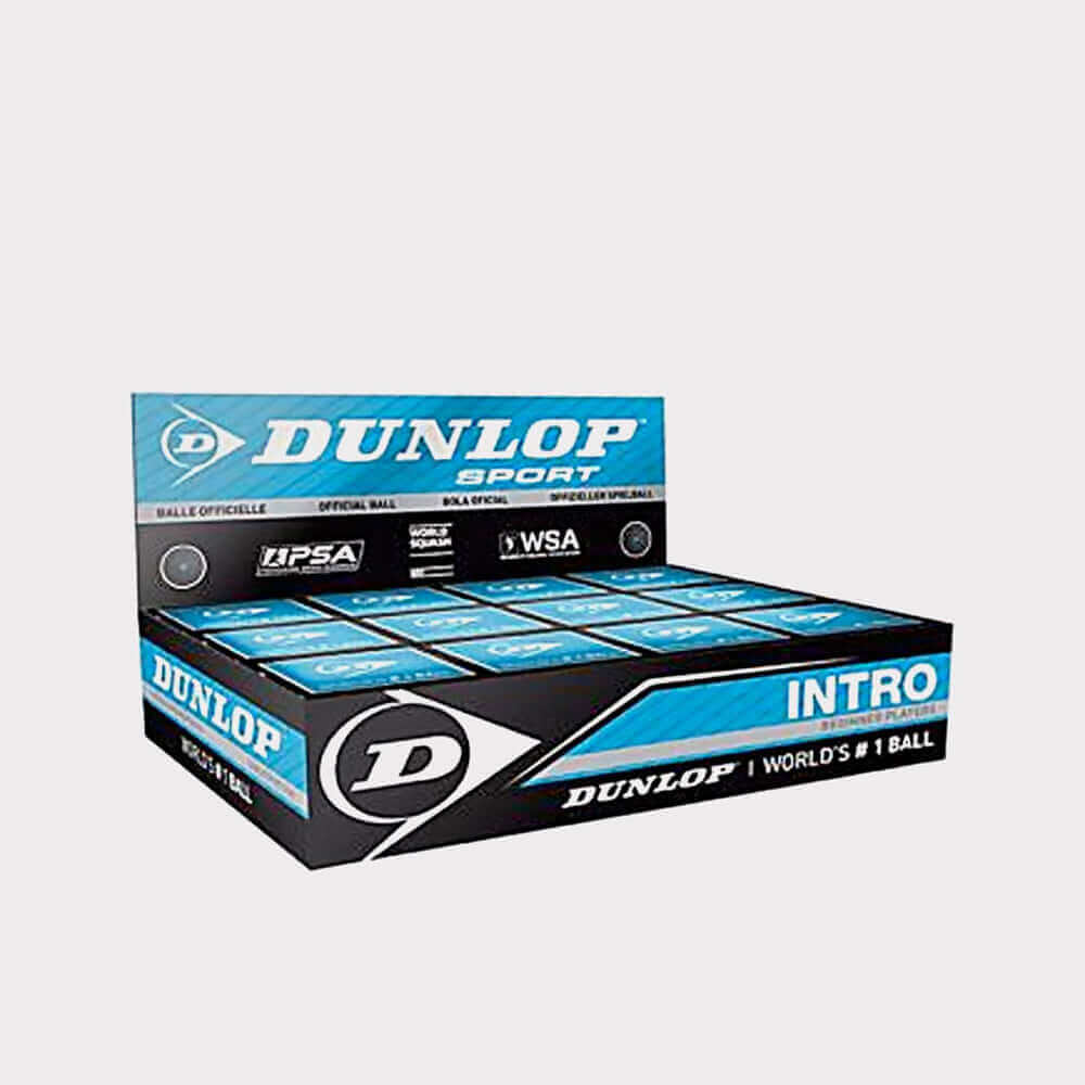 DUNLOP 700105US INTRO (DYD) (12-BALL) SQUASH BOX