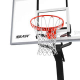 Spalding The Beast 60" Glass Portable Basketball Hoop