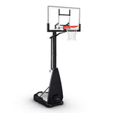 Spalding Ultimate Hybrid® 54" Glass Portable Basketball Hoop