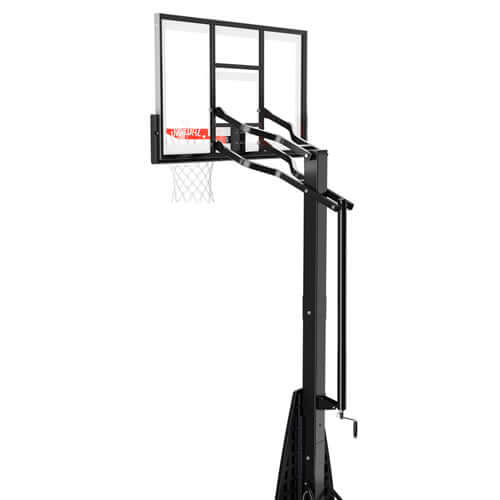 Spalding Ultimate Hybrid® 54" Glass Portable Basketball Hoop