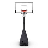 Spalding Ultimate Hybrid® 54" Glass Portable Basketball Hoop