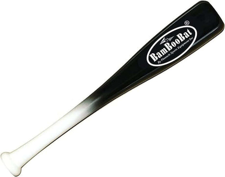 BamBooBat Adult One Hand Training Bat White/Black