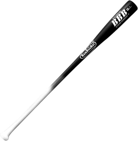 BamBooBat Adult Fungo Baseball Bat 100 Day Warranty 34" White/Black