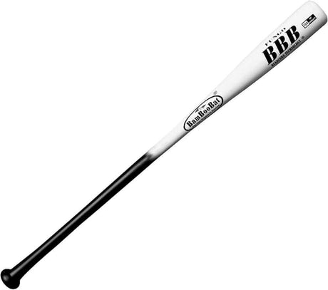 BamBooBat Adult Fungo Baseball Bat 100 Day Warranty 34" Black/White