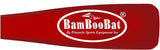 BamBooBat Adult One Hand Training Bat White/Red