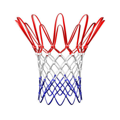 Spalding All-Weather Net - Red/White/Blue