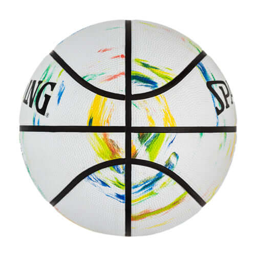 Spalding Marble Series Multi-Color Outdoor Basketball - 29.5"