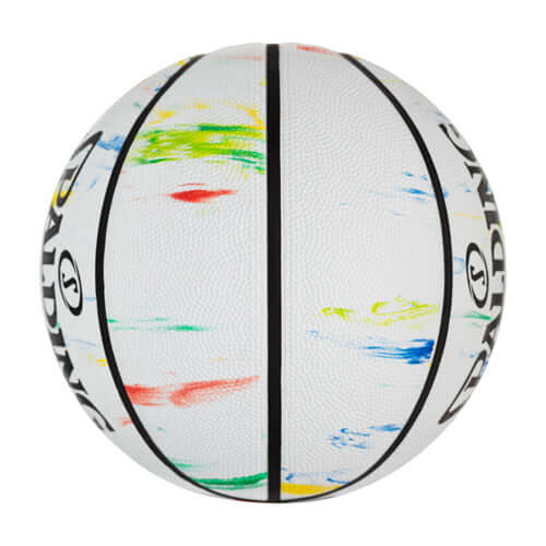 Spalding Marble Series Multi-Color Outdoor Basketball - 28.5"