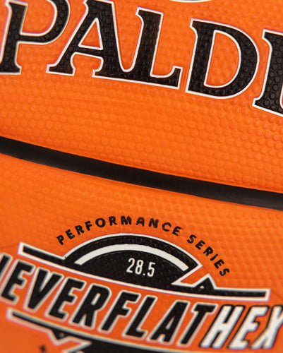 Spalding SGT NeverFlat Hexagrip Indoor-Outdoor Basketball - 28.5"