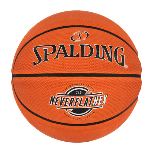 Spalding SGT NeverFlat Hexagrip Indoor-Outdoor Basketball - 28.5"