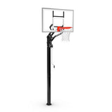 Spalding 54" Glass U-Turn In-Ground Basketball Hoop