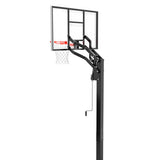 Spalding 54" Glass U-Turn In-Ground Basketball Hoop