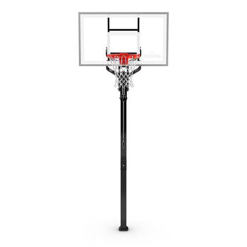 Spalding 54" Glass U-Turn In-Ground Basketball Hoop