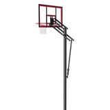 Spalding 44" Shatter-proof Polycarbonate Pro Glide® Lite In-Ground Basketball Hoop