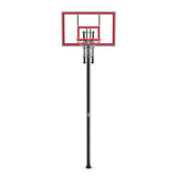 Spalding 44" Shatter-proof Polycarbonate Pro Glide® Lite In-Ground Basketball Hoop