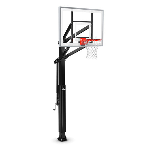 Spalding "888™" Series 54" Glass In-Ground Basketball Hoop