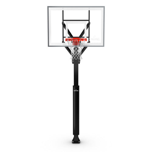 Spalding "888™" Series 54" Glass In-Ground Basketball Hoop