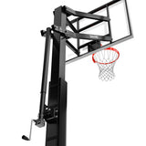 Spalding "888™" Series 54" Glass In-Ground Basketball Hoop