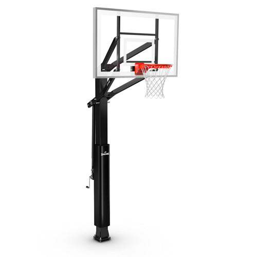 Spalding "888™" Series 60" Glass In-Ground Basketball Hoop