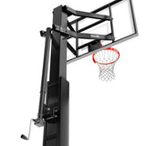 Spalding "888™" Series 60" Glass In-Ground Basketball Hoop