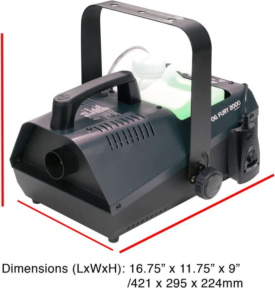 ADJ FOG242 1100W Professional and Portable Lightweight Fog Machine