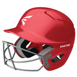 EASTON A168527 SOLID-COLORED BATTING HELMET WITH BASEBALL/SOFTBALL MASK / MEDIUM/LARGE