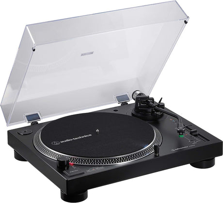 Audio-Technica AT-LP120XBT-USB-BK Wireless Direct-Drive Turntable, Black